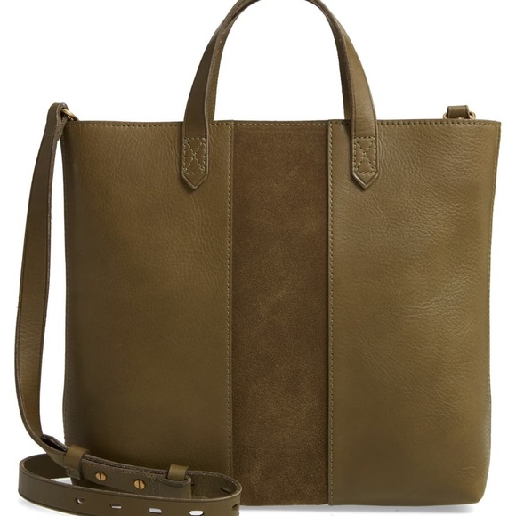 Madewell Handbags - NEW Madewell Transport Leather Crossbody Bag